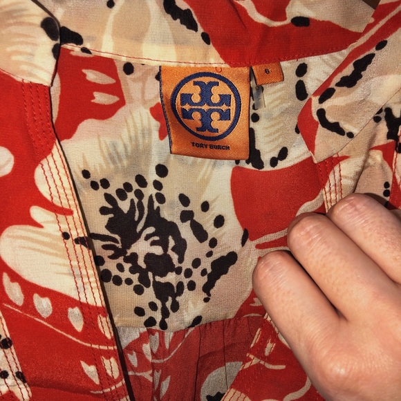 Tory Burch Silk Tunic - Size 6 - Picture 2 of 4
